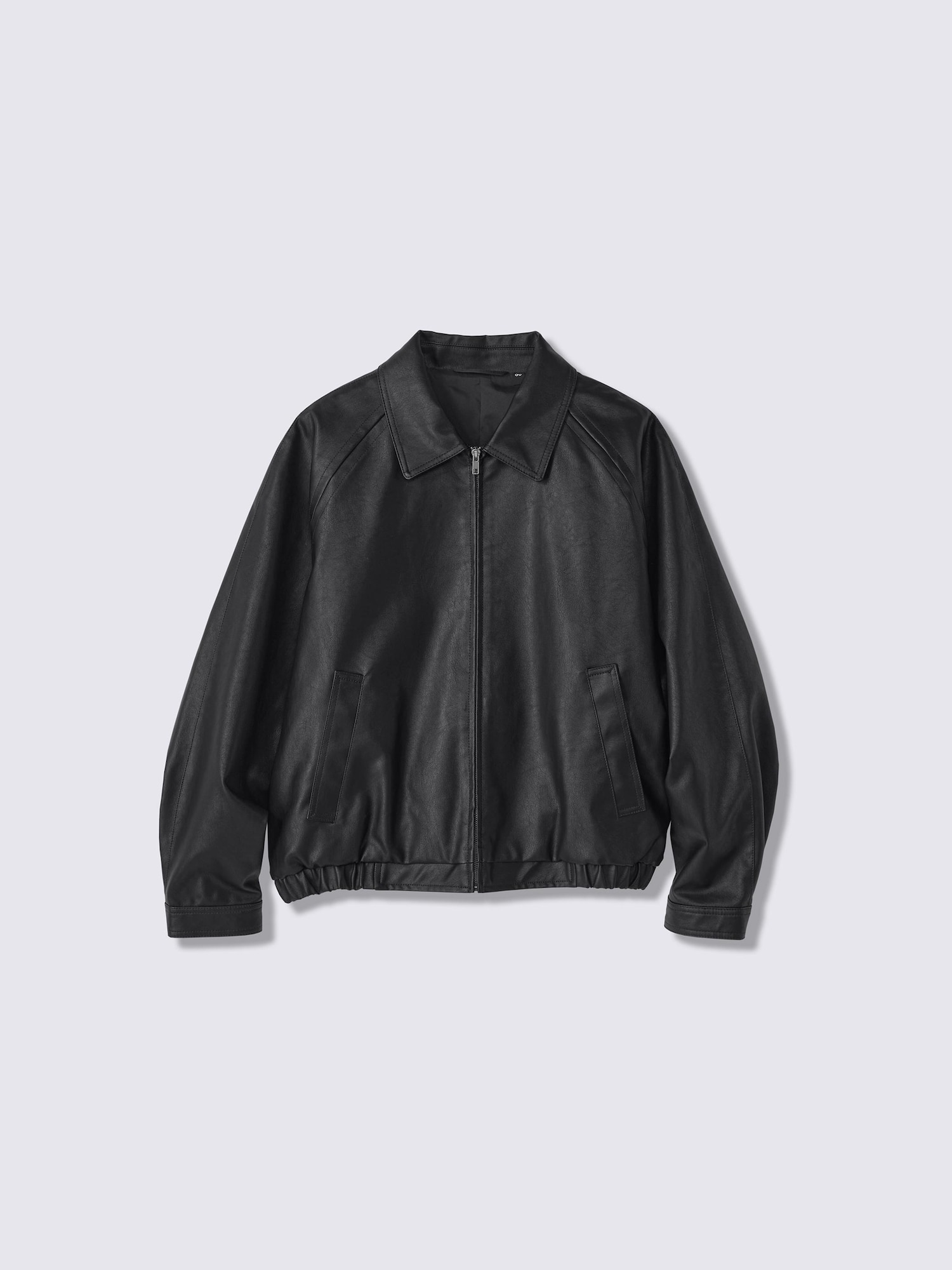 Men's Faux Leather Zip Jacket | MN | GU US