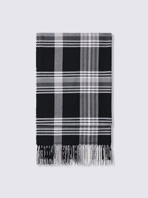Warm Checked Scarf | PF