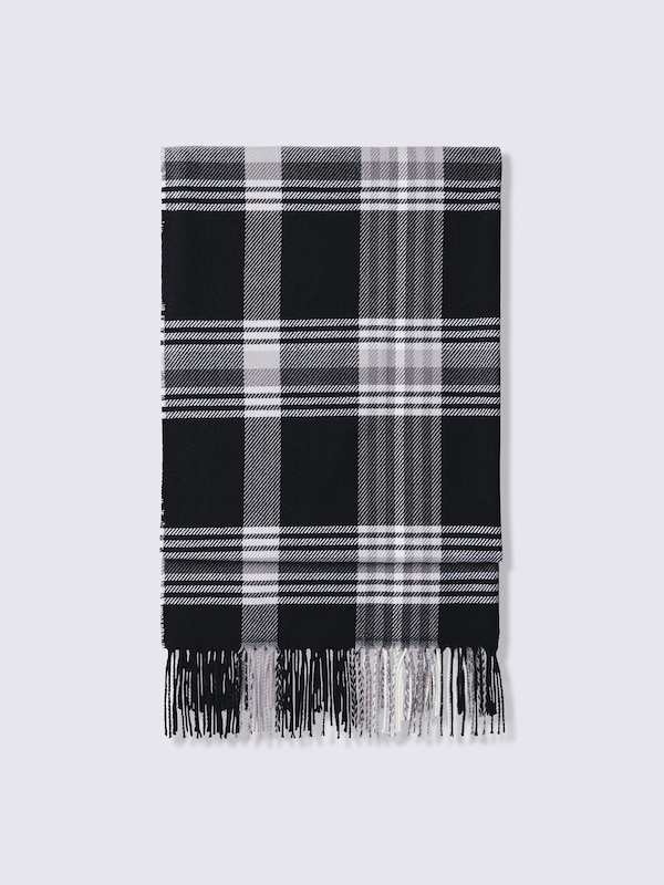 Warm Checked Scarf | PF