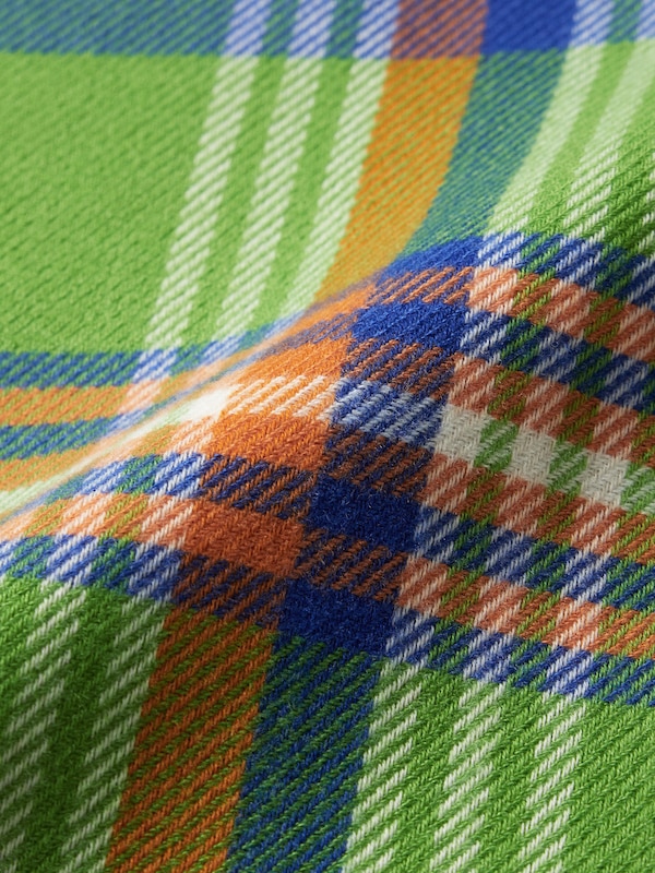 Warm Checked Scarf | PF