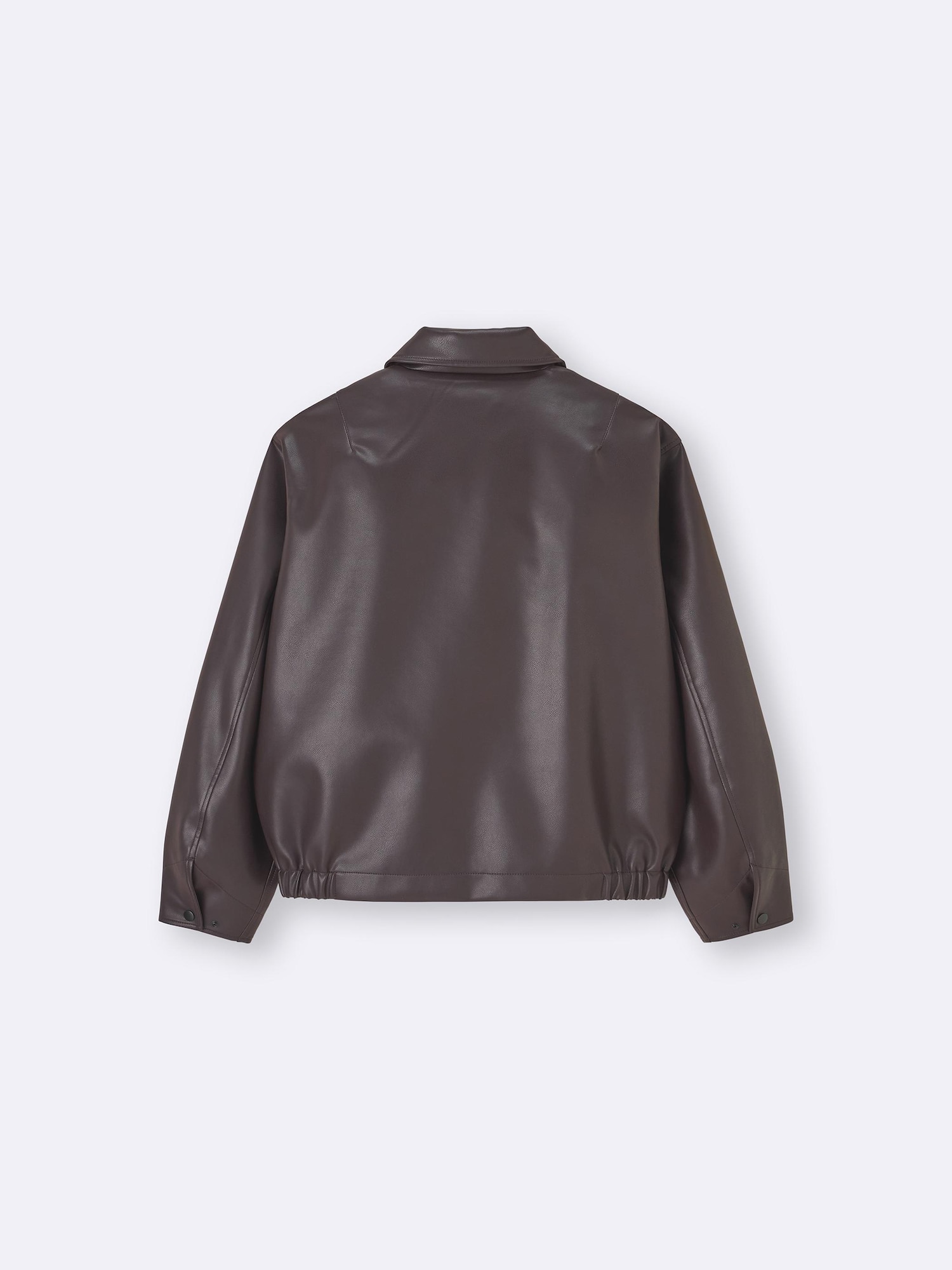 Men's Faux Leather Work Jacket | GU US