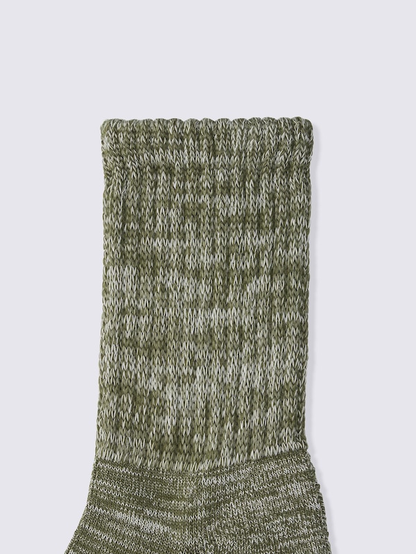 Warm High Ankle Socks | Melange | UL