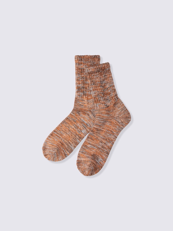 Warm High Ankle Socks | Melange | UL