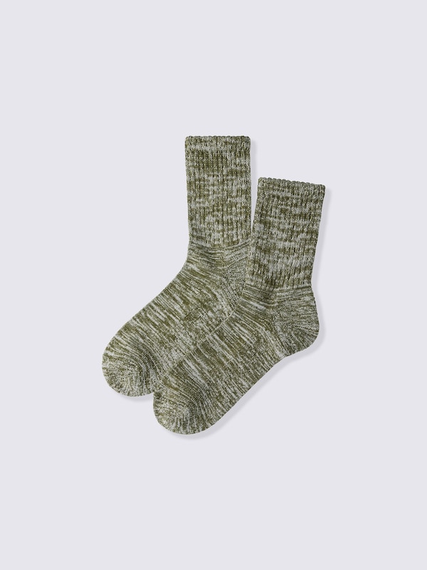 Warm High Ankle Socks | Melange | UL