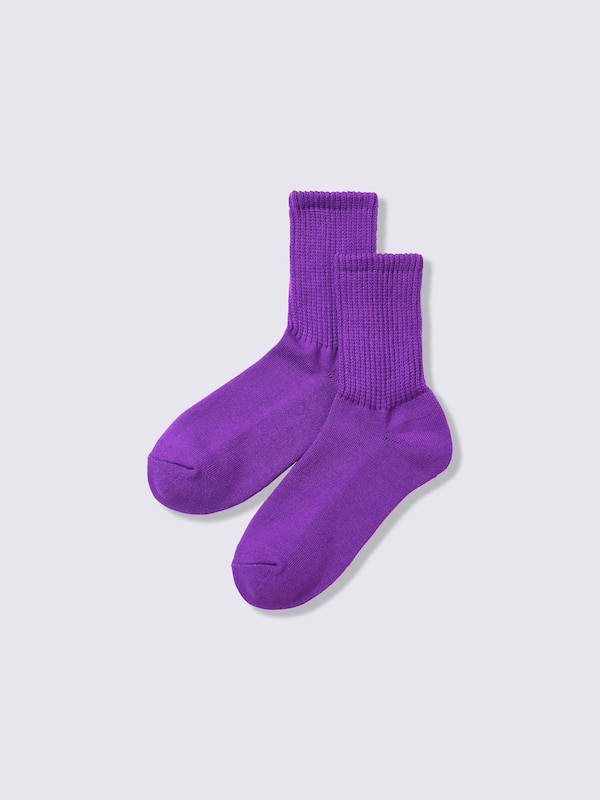 High Ankle Socks | Chunky Ribbed | ST
