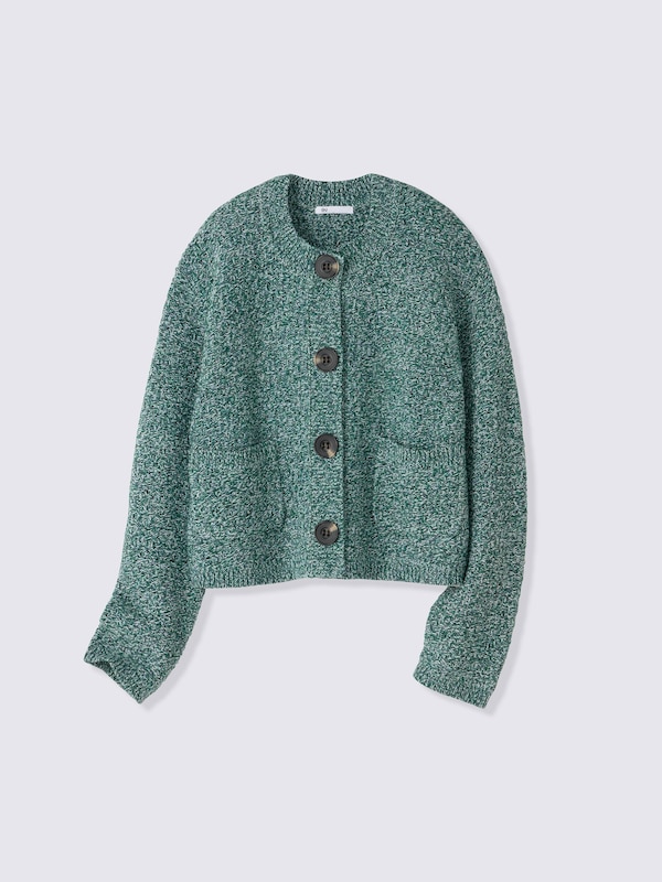 Tweedy Knitted Cardigan | CL