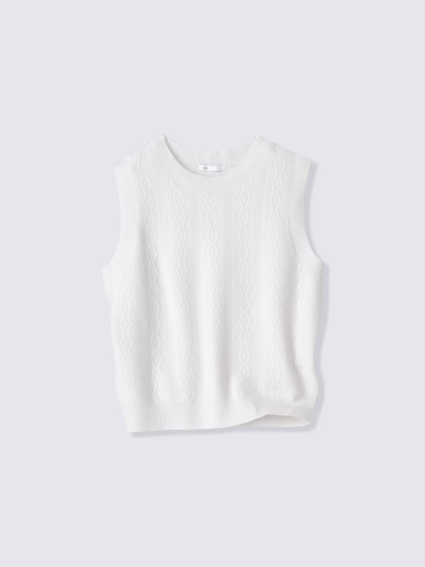 Crew Neck Sweater | Sleeveless | ST