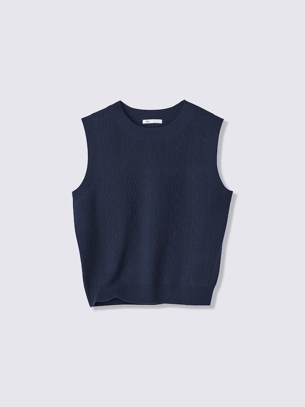 Crew Neck Sweater | Sleeveless | ST