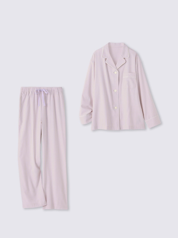 Flannel Pajamas | Long | Gingham | CZ | Regular Fit