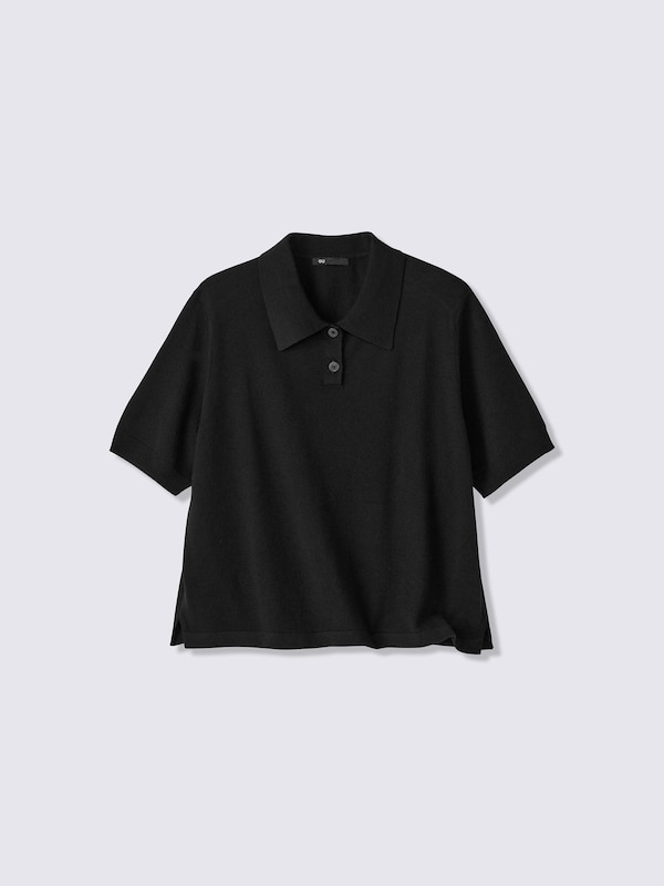 Fine Gauge Knit Polo Shirt | Short | MN