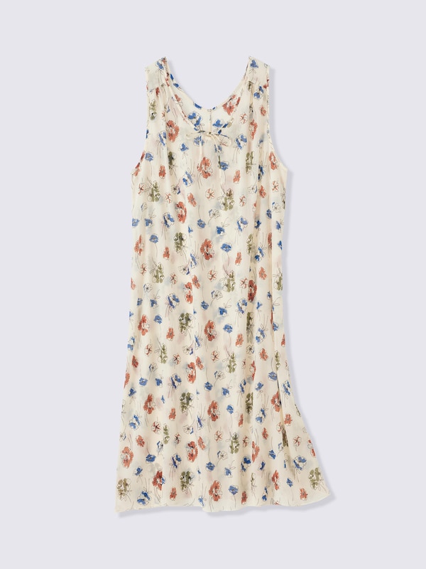 Sheer Dress | Flower | Sleeveless | PF
