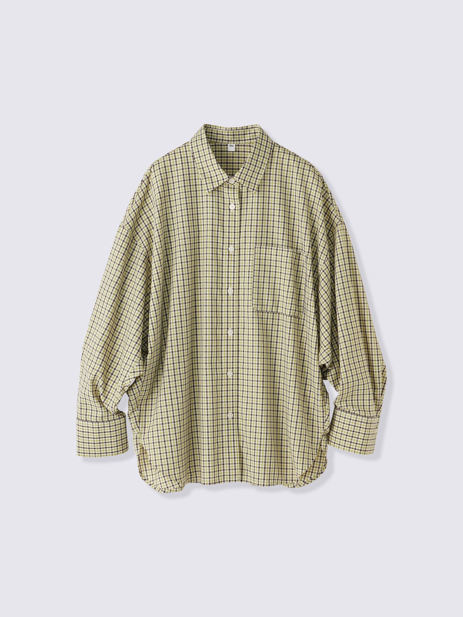Women's Dolman Sleeve Checked Shirt | GU US
