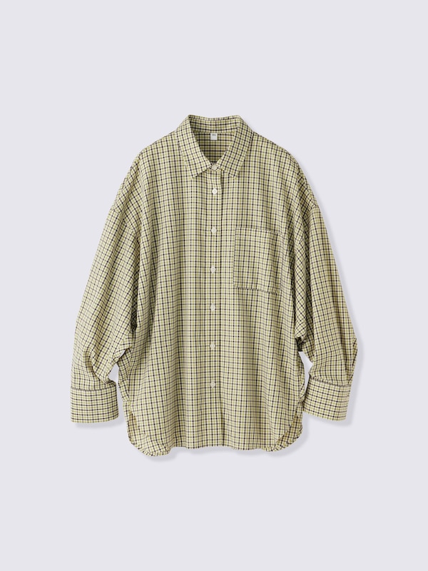 Dolman Sleeve Checked Shirt | CL