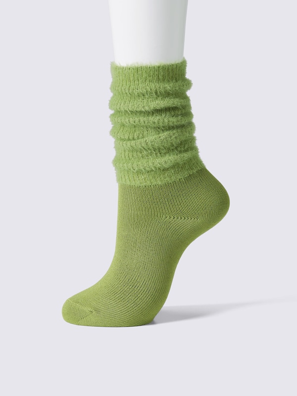 Warm Crew Socks | Shaggy | CL