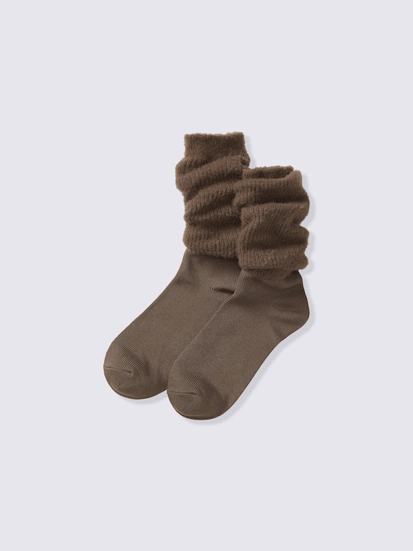 Warm Crew Socks | Shaggy | CL