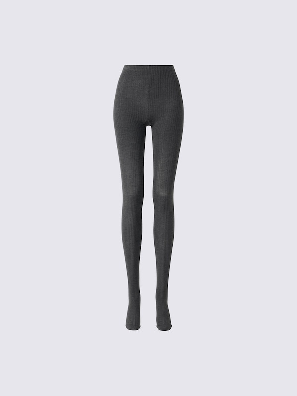 Warm Ribbed Tights | CL