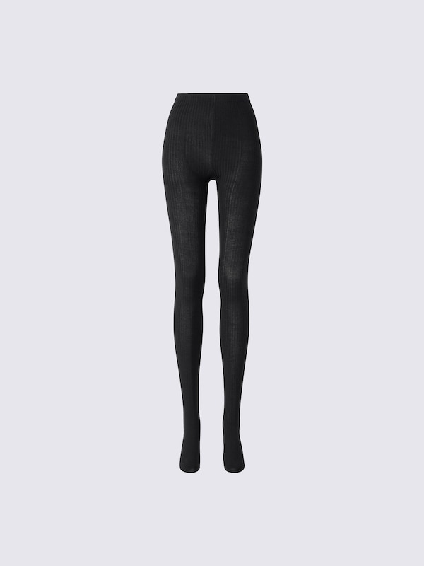Warm Ribbed Tights | CL