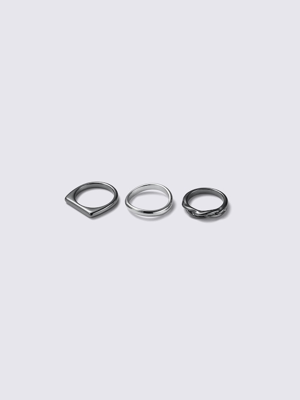 Black & Metal Ring 5-Pack | MN