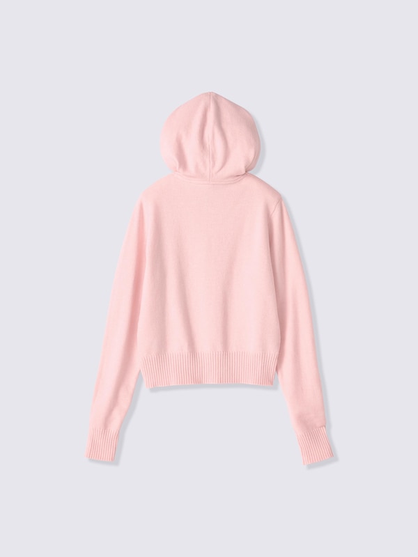 Knitted Full-zip Hoodie | CZ