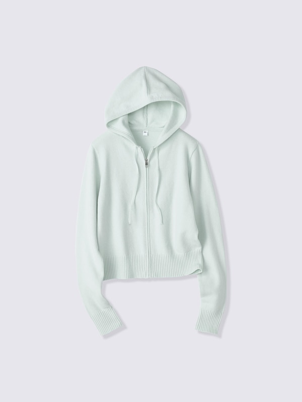 Knitted Full-zip Hoodie | CZ