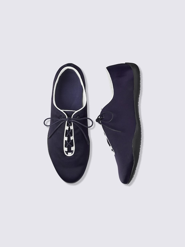 Satin Lace Up Sneakers | MN