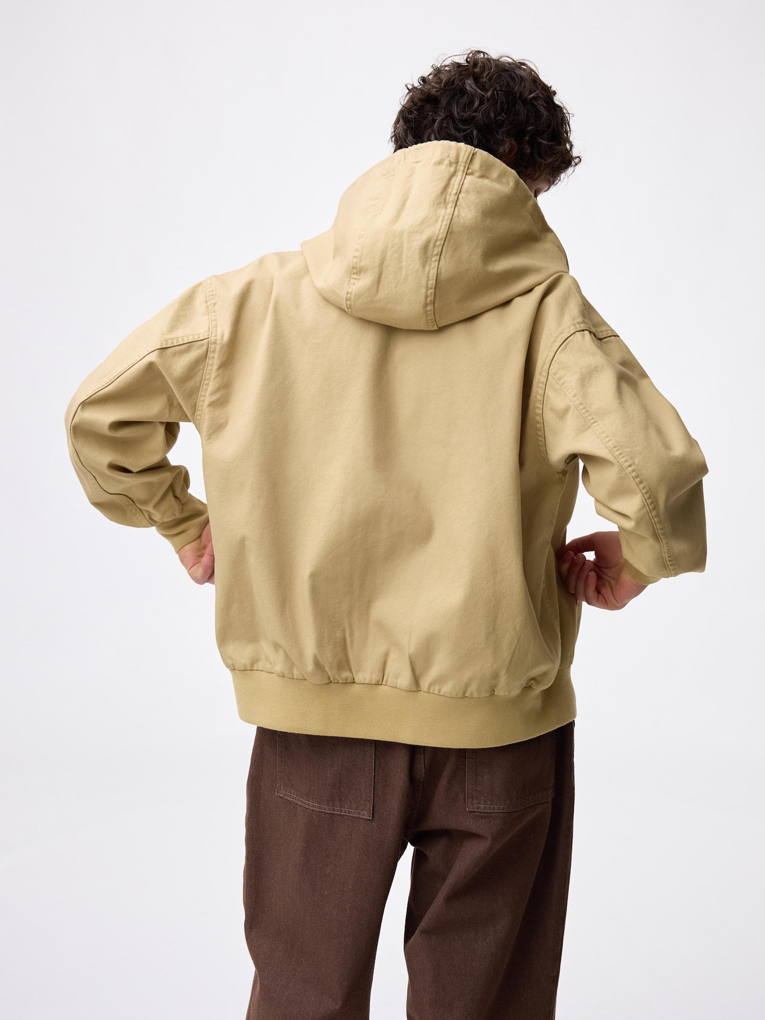 Men's Cotton Zip Up Parka | GU US