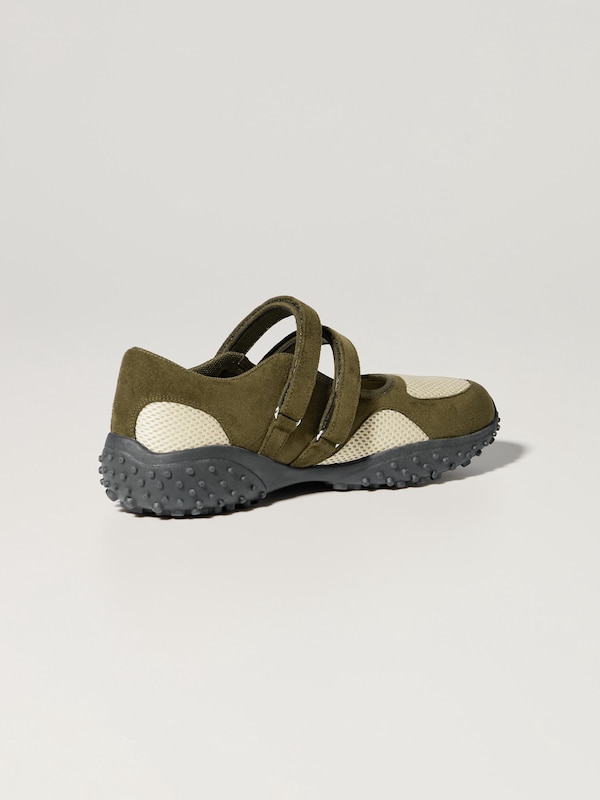 Double Strap Ballet Sneakers | by rokh