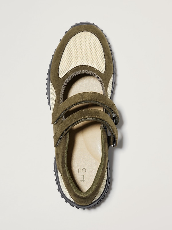 Double Strap Ballet Sneakers | by rokh