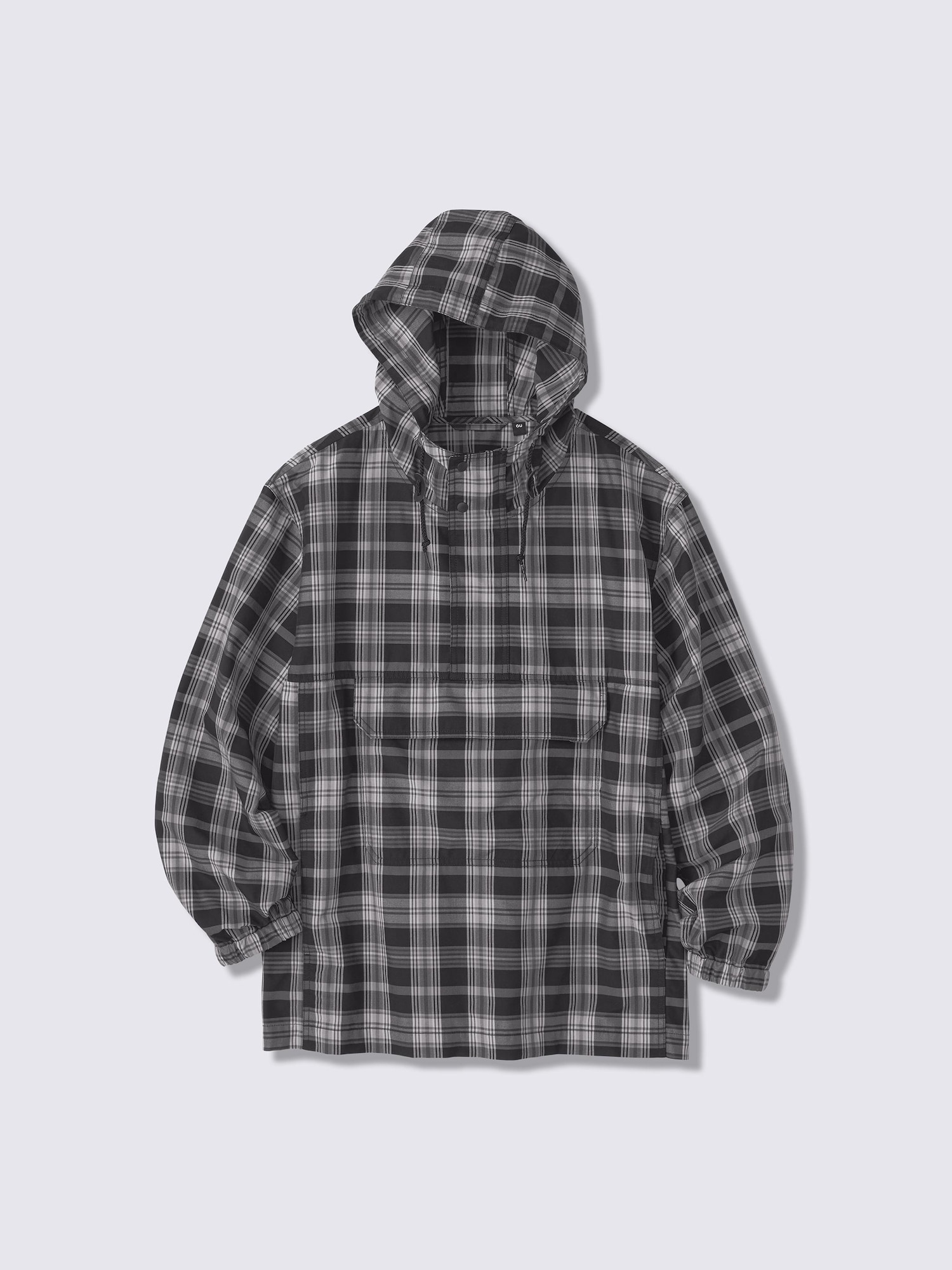 Unisex Checked Half Zip Parka | UL | GU US