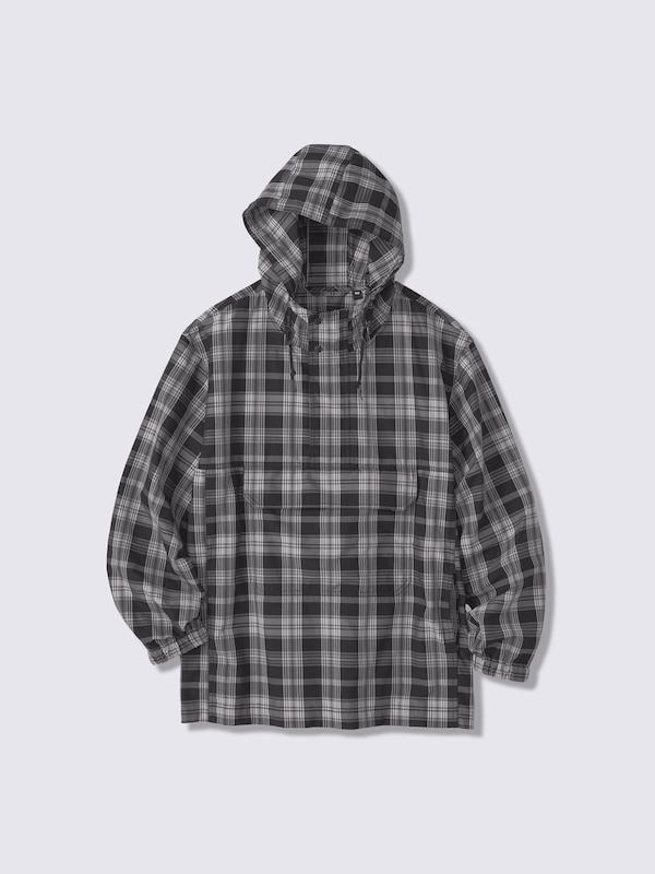 Checked Half Zip Parka | UL