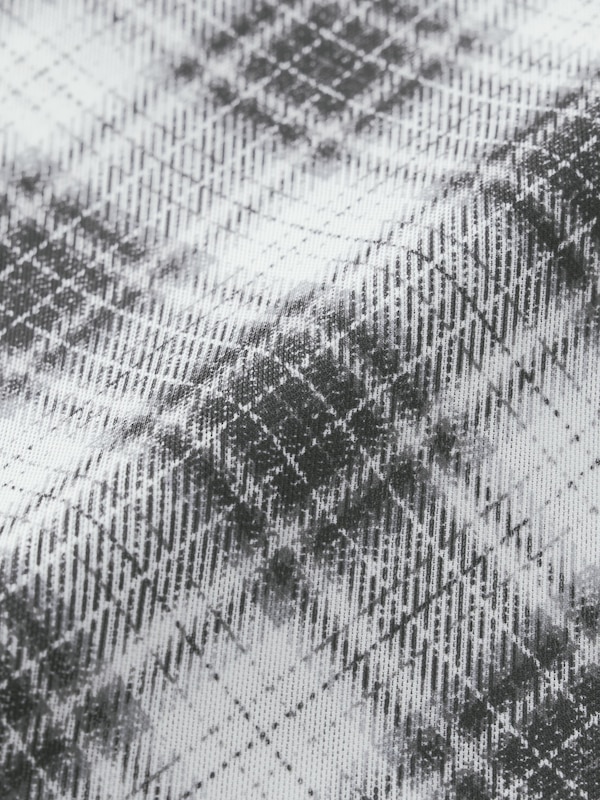 Sheer Checked T-Shirts | Long | PF