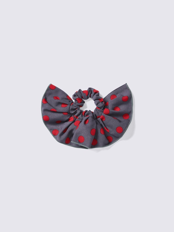Polka Dot Half Frilled Scrunchie | PF