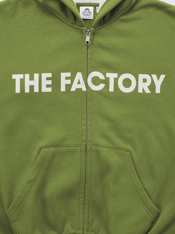 Heavy Weight Sweat Full-Zip Hoodie | Factory Records | PF