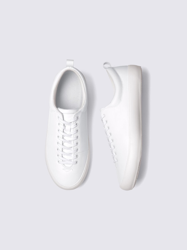 Faux Leather Sneakers | MN