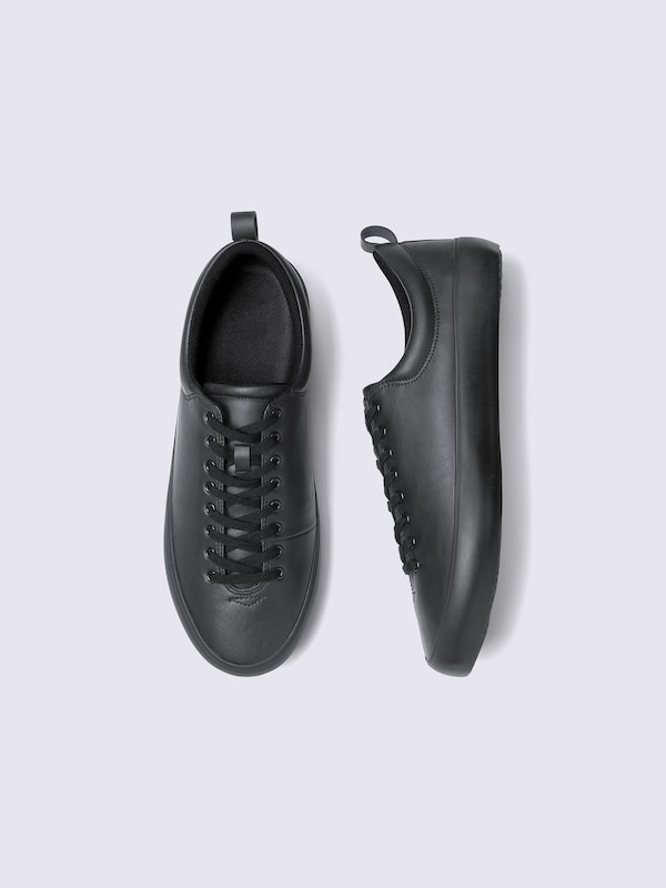 Faux Leather Sneakers | MN