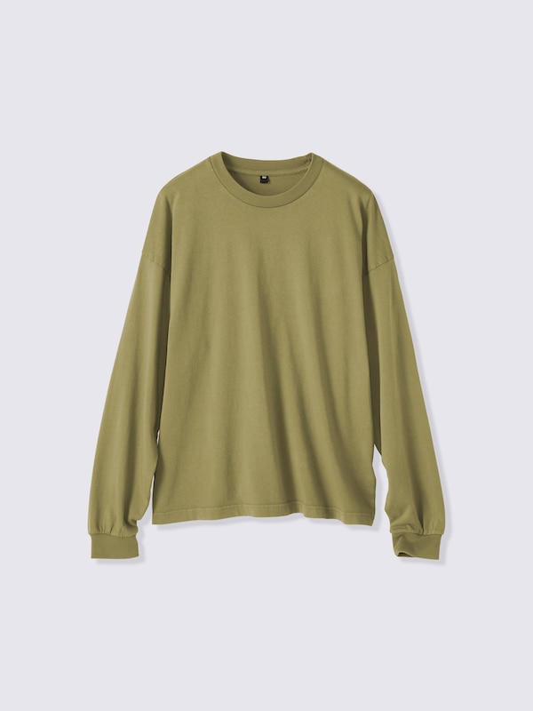 Washed Cotton Boxy T-Shirt | Long | UL