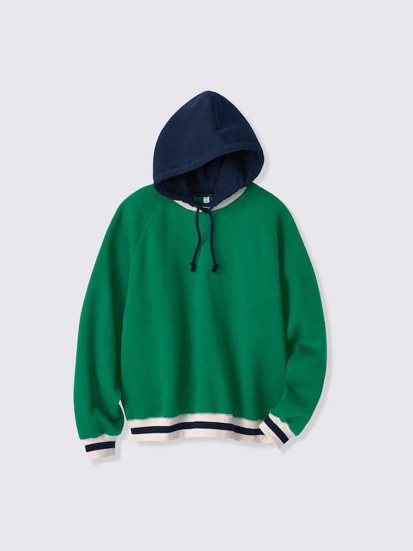Heavy Weight Sweat Cocoon Hoodie | Bicolor | ST