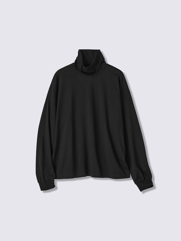 Cotton Boxy TurtlenecktT| Long | PF