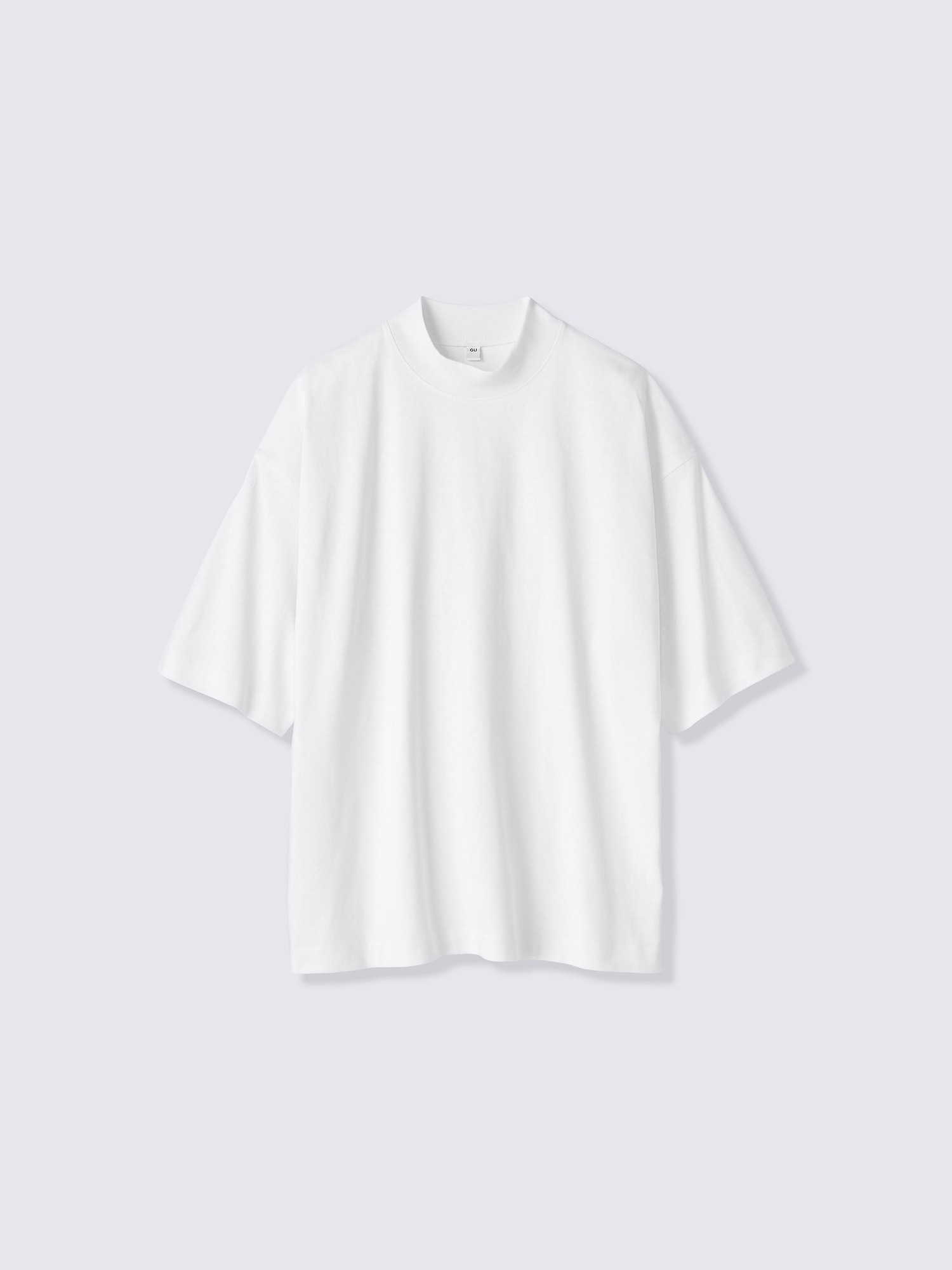 Men's Oversized Mock Neck T-Shirt | Halfslv | ST | GU US