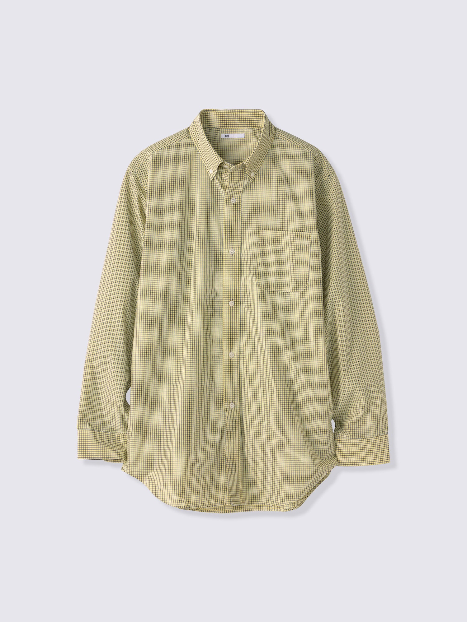 Men's Easy Care Broadcloth Shirt | Checked | CL | GU US