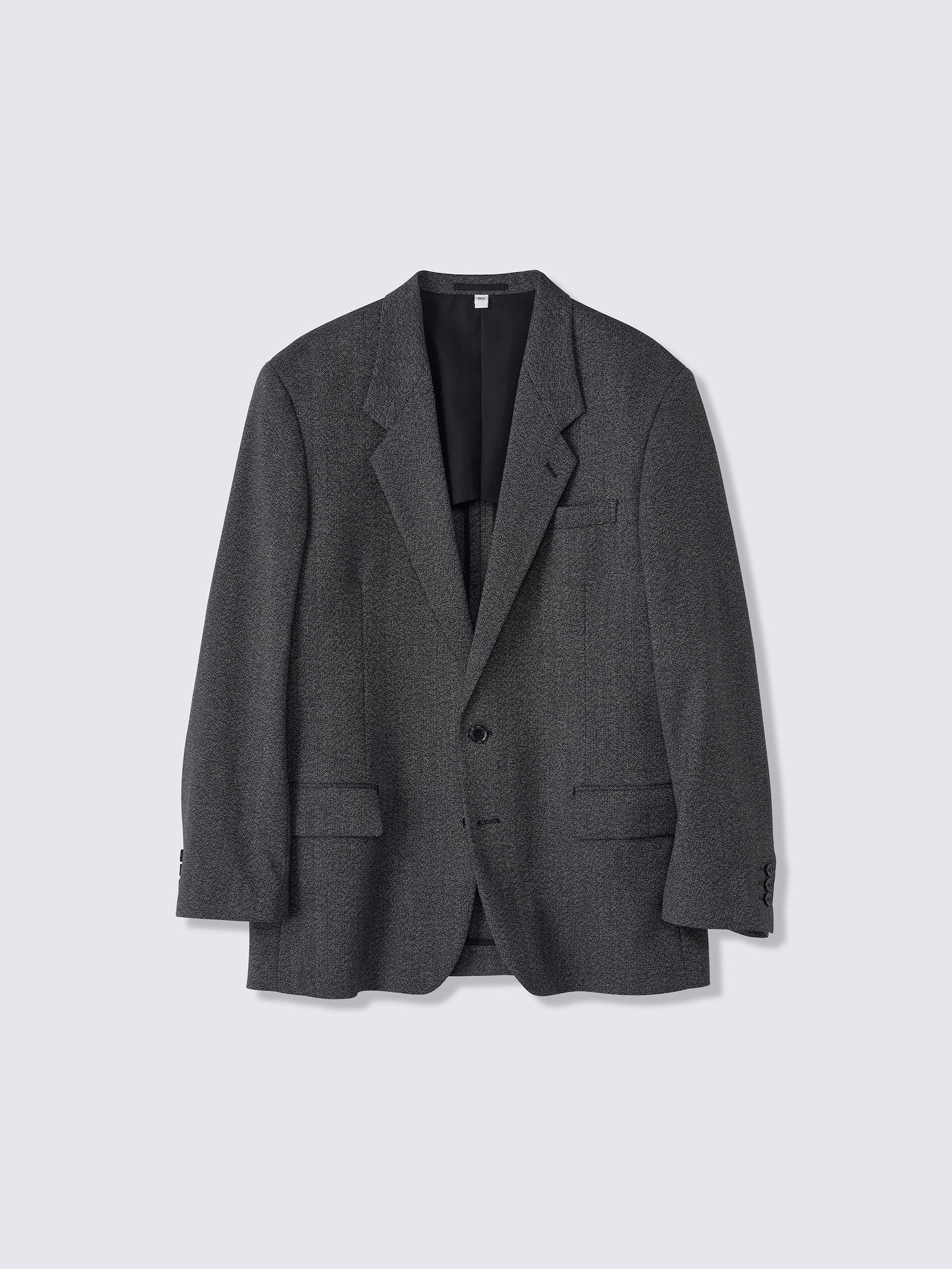 Men's Oversized Tailored Jacket | Patterned | MN | GU US