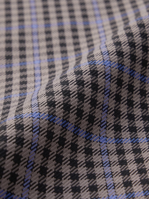 Checked Balmacaan Coat | CL