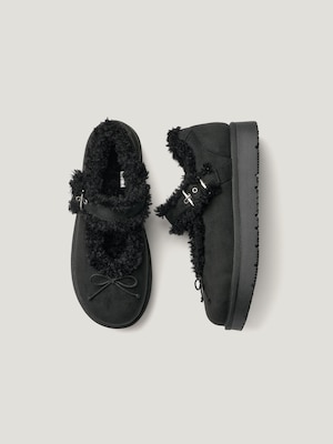 Faux Mouton Mary Jane Shoes | by rokh