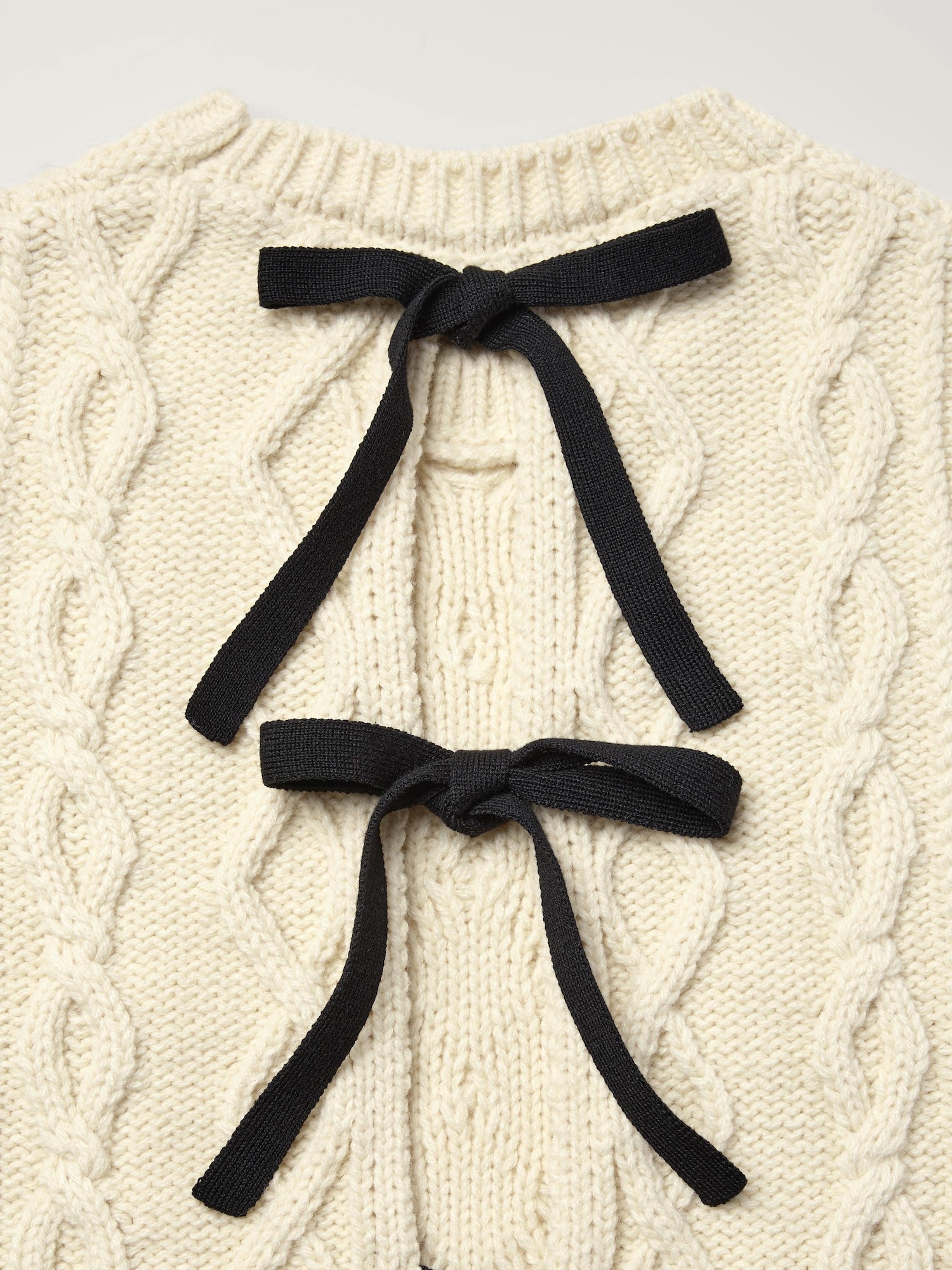 Women's Cable Back Ribbon Sweater | by rokh | GU US
