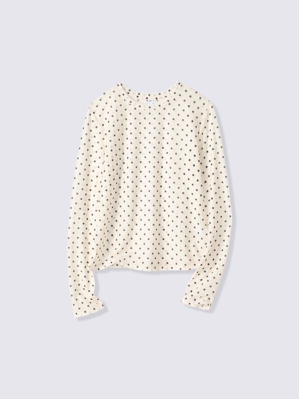 Sheer Dot T-Shirt | Long | PF