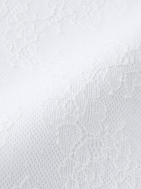 Lace Asymmetric Hem Tunic | Q