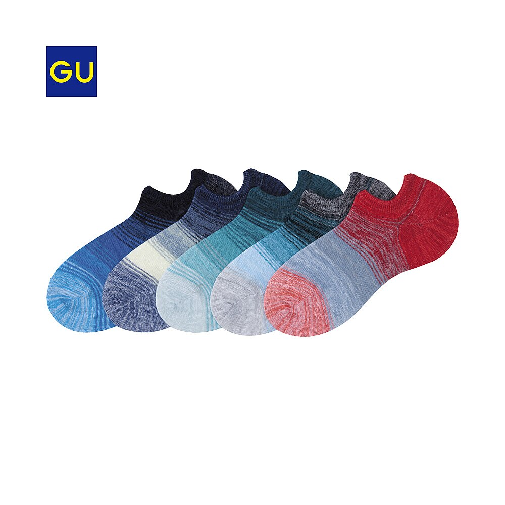ベリーショートソックス グラデーション ５足組 Gu ジーユー 公式通販オンラインストア