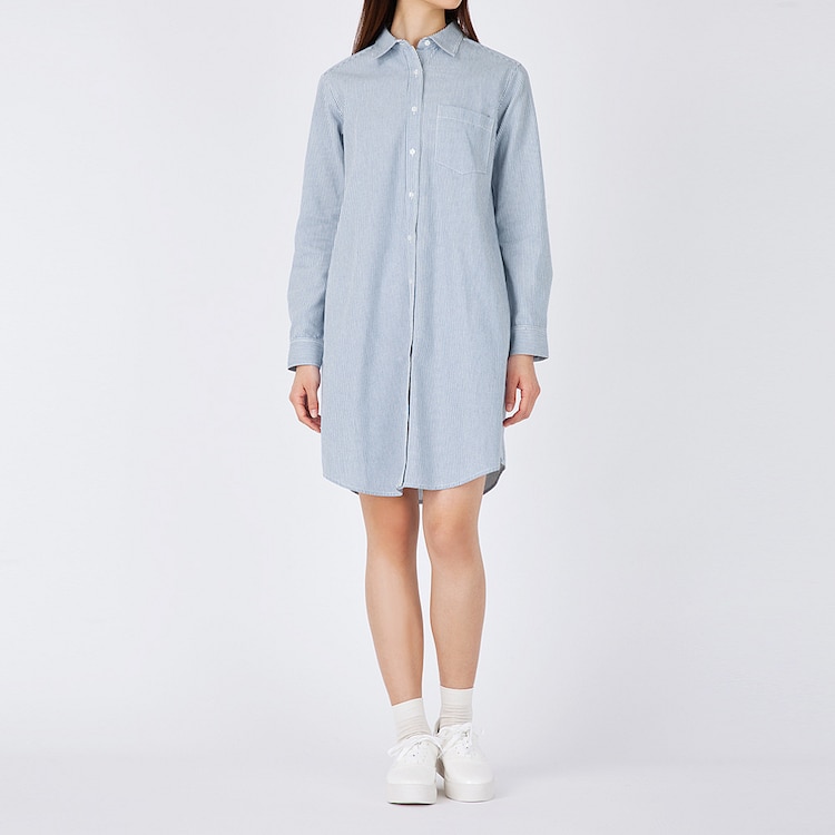 Gu公式 シャツワンピース 長袖 jn ファッション通販サイト Gu公式 シャツワンピース 長袖 jn ファッション通販サイト