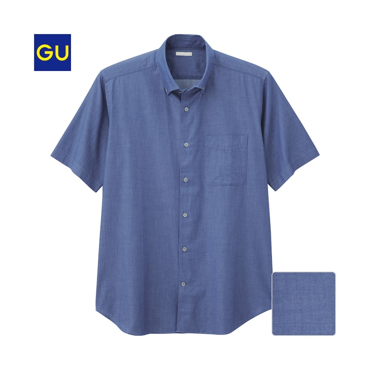 Gu公式 ツイルシャツ 半袖 Cl ファッション通販サイト