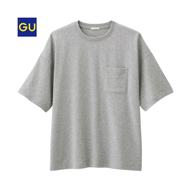 Gu公式 スーパービッグｔ ５分袖 ファッション通販サイト
